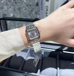 Cartier 316L Steel Imported Quartz Movement 27*37/22*30MM Lady Watch